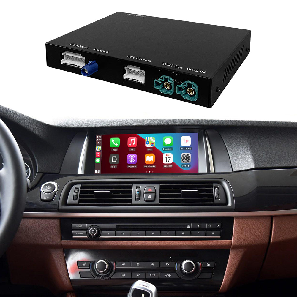 Wireless CarPlay Android Auto For BMW EVO Series 1 2 3 5 7 X4 X5 X6 I3