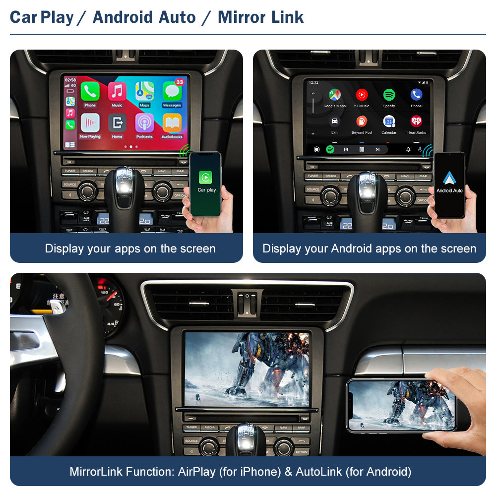 Wireless CarPlay For Porsche PCM 3.1 Android Auto Mirror Link Concert