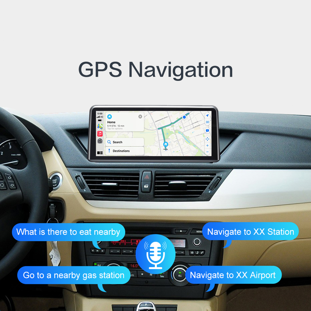 Wireless CarPlay Android Auto For BMW X1 E84 Multimedia Touch Screen