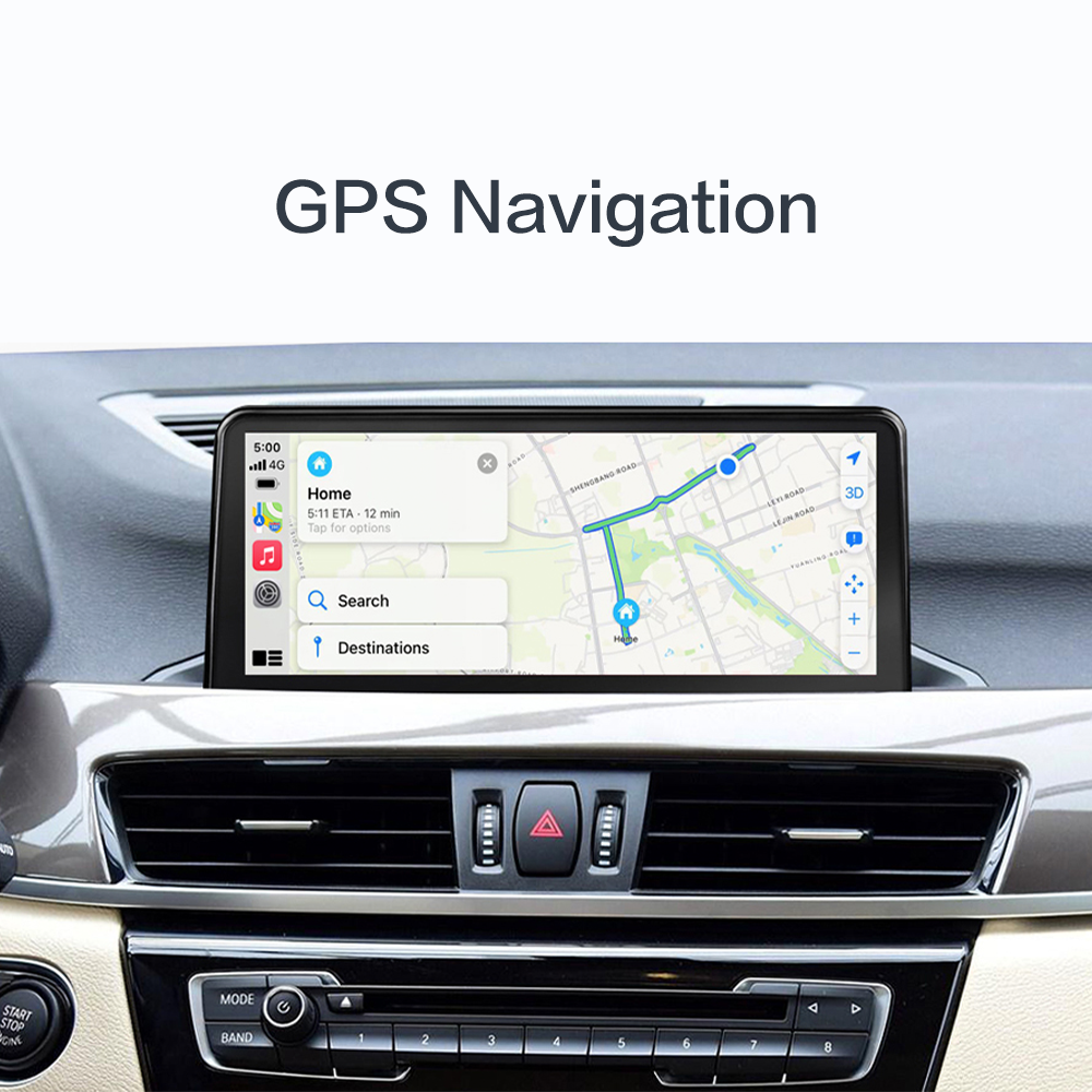 Wireless Carplay Android Auto Multimedia Screen For BMW X1 F48 NBT