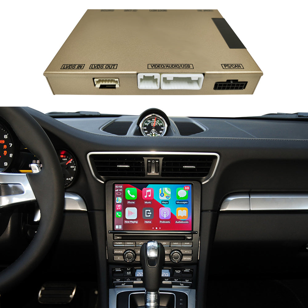 Wireless CarPlay For Porsche PCM 3.1 Android Auto Mirror Link Concert