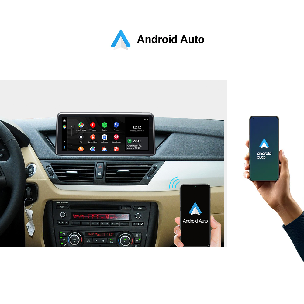 Wireles CarPlay Android Auto For BMW X3 E83 F25 Multimedia Screen