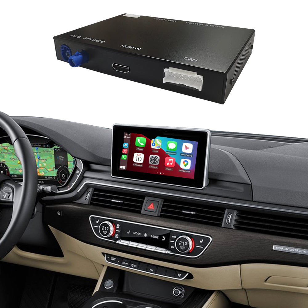 Wireless CarPlay Android Auto For Audi Q2 Q3 Q5 Q7 A1 A4 A5 A6 A7 A8