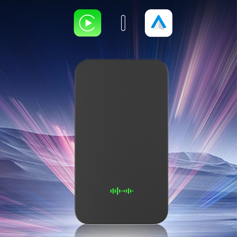 Wireless Android Auto CarPlay Ai Box Wired to Wireless Plug And Play