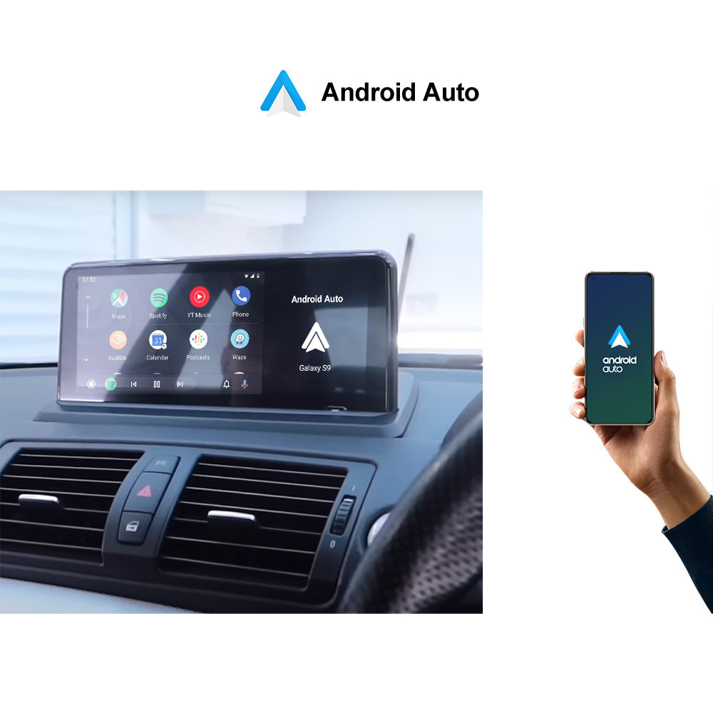 Wireless CarPlay Android Auto For BMW Series 1 E87 E88 E81 E82 Screen